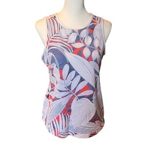 Tommy Bahama Aubrey Jonis Jungle Print Tank women's SZ S